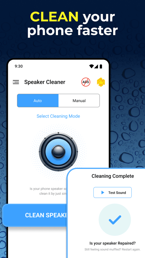 Speaker Cleaner v12.1.1.1 MOD APK (Premium Unlocked)