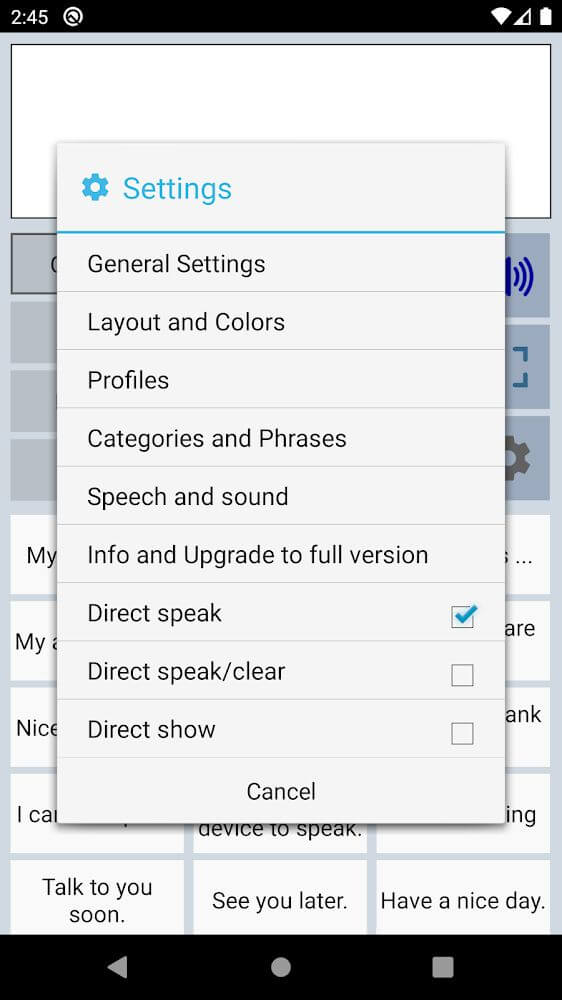 Speech Assistant AAC v6.3.9 MOD APK (Full Version Unlocked)