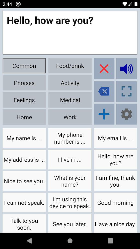 Speech Assistant AAC v6.3.9 MOD APK (Full Version Unlocked)