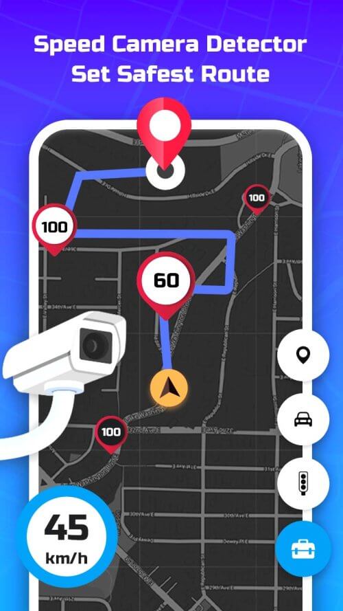 Speed Camera Radar v1.8.4 MOD APK (Premium Unlocked)