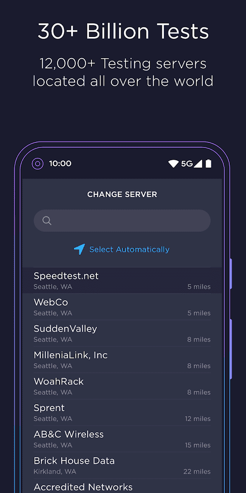 Speedtest by Ookla v4.6.10 APK + MOD (Premium/VPN Unlocked)