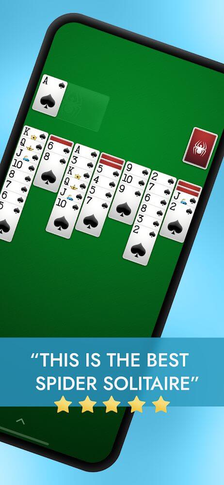 Spider Solitaire+ v1.4.5.184 APK (Full Game)