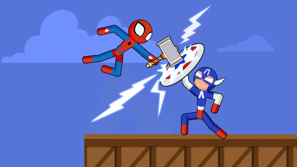 Spider Stickman Fighting v1.3.38 MOD APK (Unlimited Money)