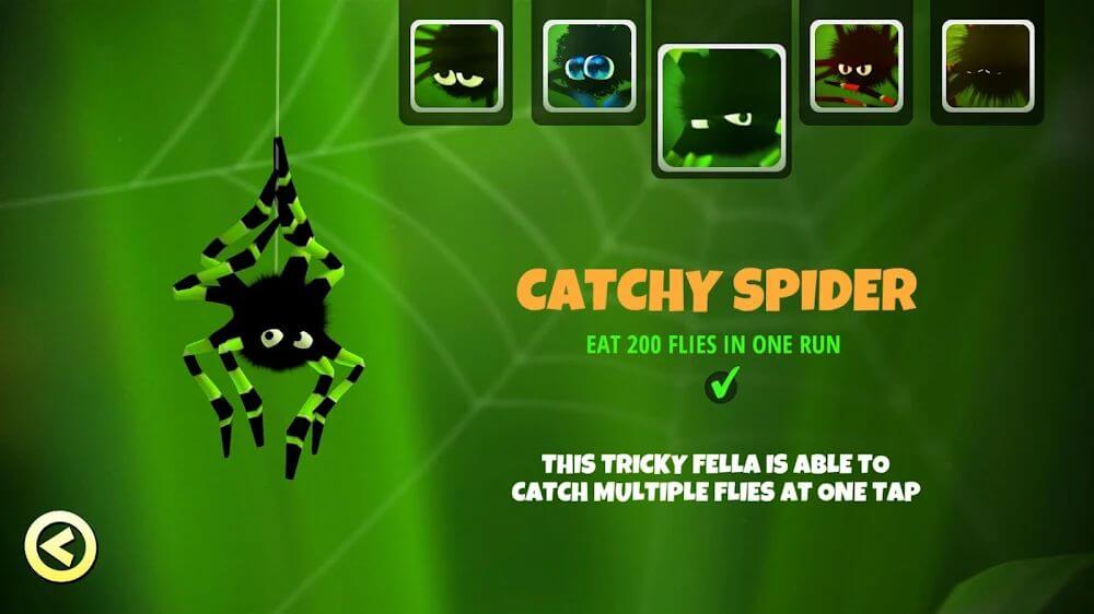 Spider Trouble v1.3.100 MOD APK (Unlocked All Hats, Packs)