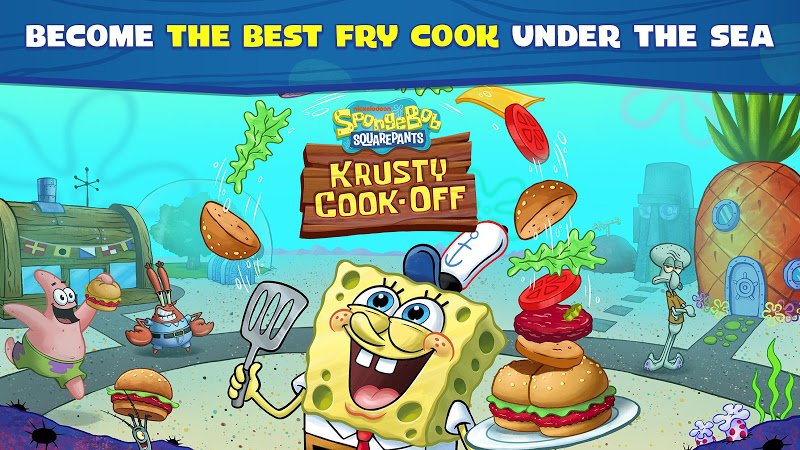SpongeBob: Krusty Cook-Off v4.4.1 MOD APK (Unlimited Gems/Coins)