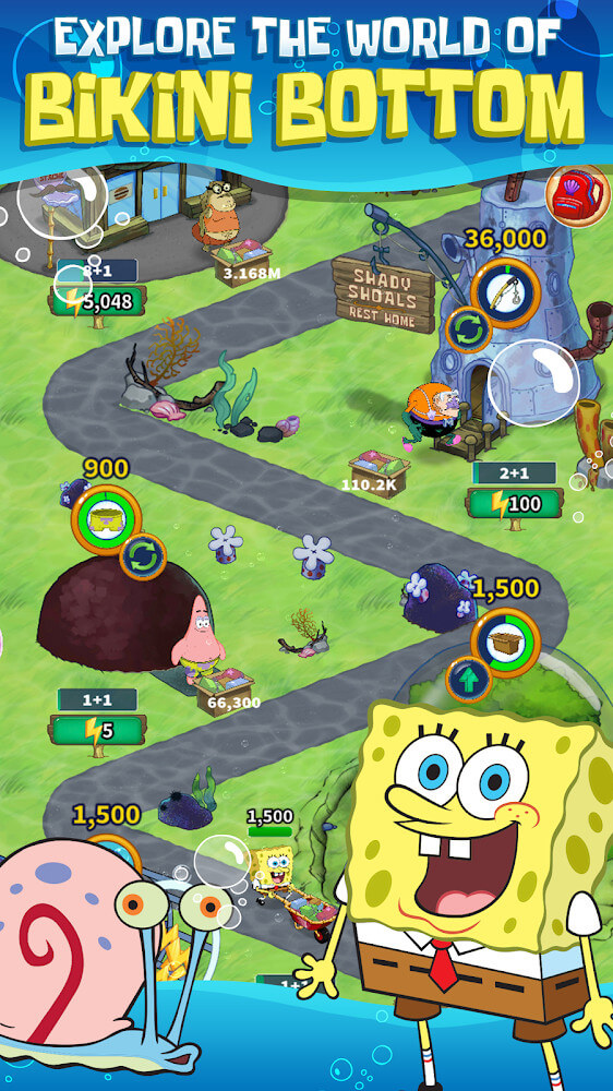 SpongeBob’s Idle Adventures v1.117 MOD APK (Unlimited Money)