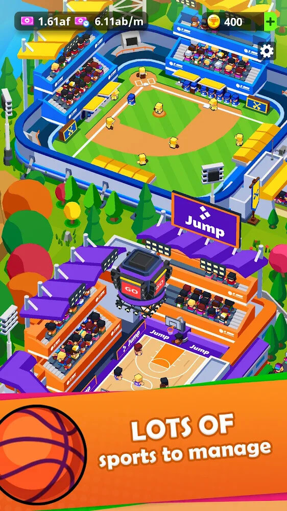 Sports City Tycoon v1.20.15 MOD APK (Unlimited Money)