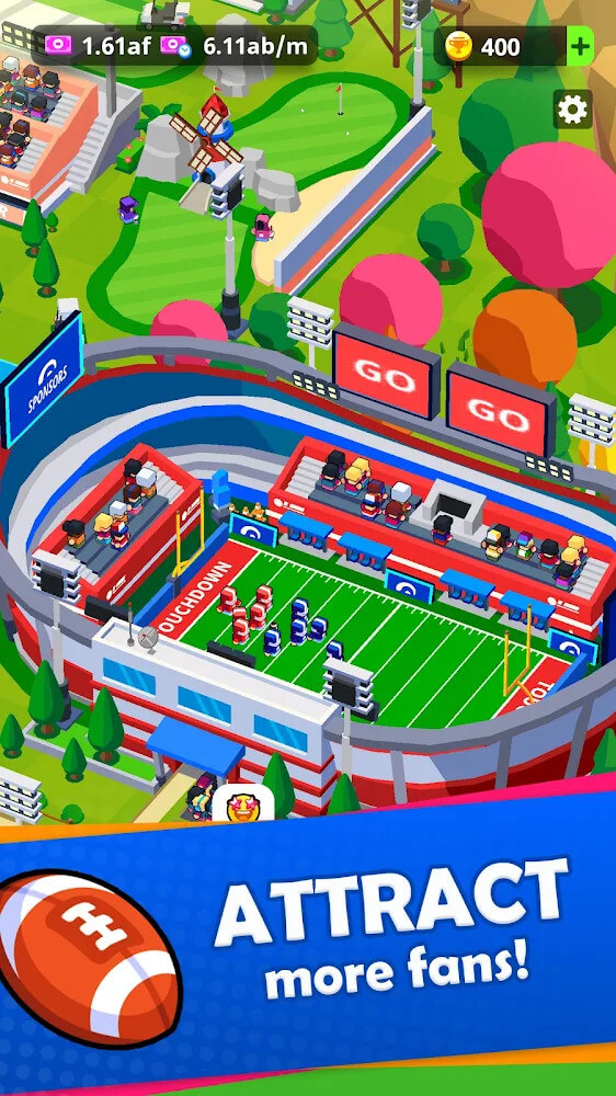 Sports City Tycoon v1.20.15 MOD APK (Unlimited Money)