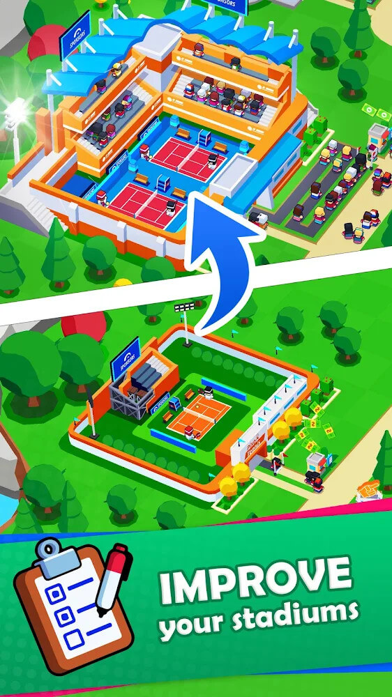 Sports City Tycoon v1.20.15 MOD APK (Unlimited Money)