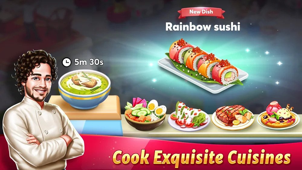 Star Chef 2: Restaurant Game v1.3.6 MOD APK (Unlimited Money)