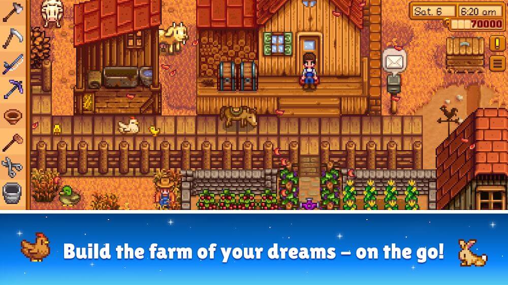 Stardew Valley v1.5.6.52 MOD APK + OBB (Money, Mega Menu)