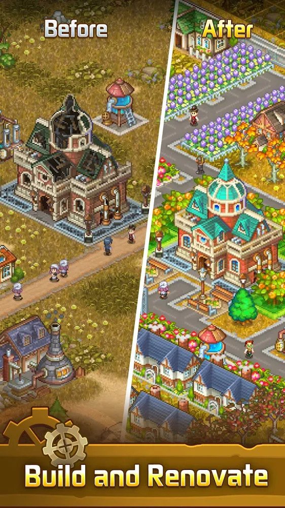 Steam Town: Farm & Battle v1.5.5 MOD APK (Unlimited Money) Download