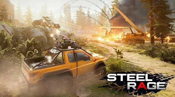 Steel Rage: Mech Cars PvP War 0.181 Apk + Mod (Ammo) Android