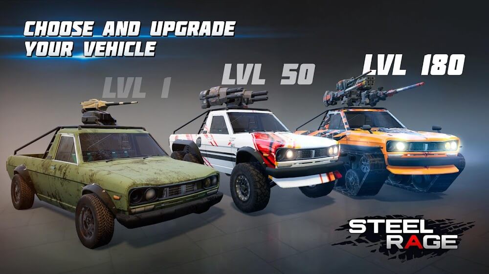 Steel Rage v0.181 MOD APK + OBB (Unlimited Ammo)