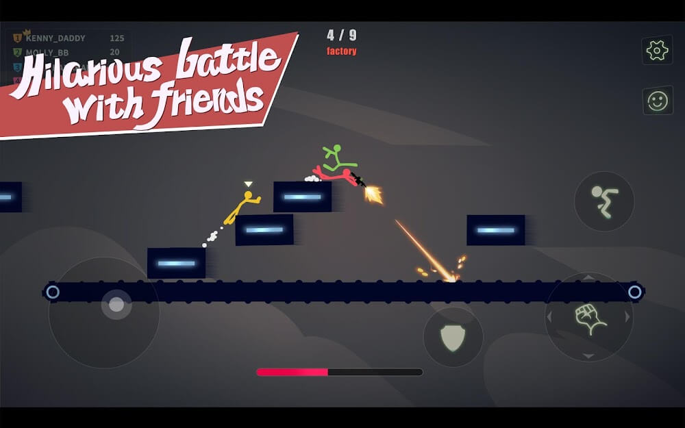 Stick Fight: The Game Mobile v1.4.29.89389 MOD APK (Mega Menu)