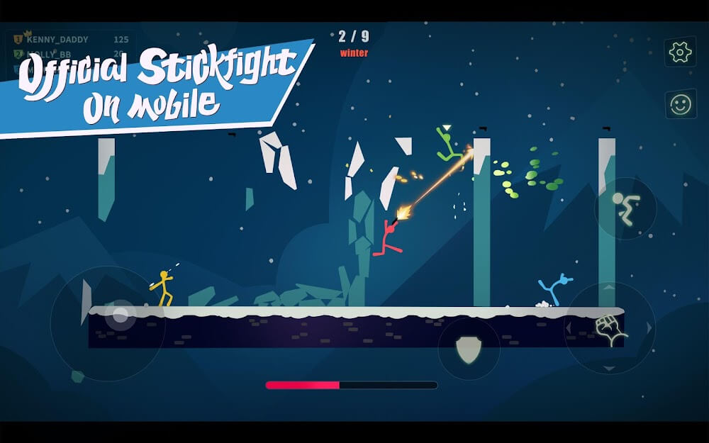 Stick Fight: The Game Mobile v1.4.29.89389 MOD APK (Mega Menu)