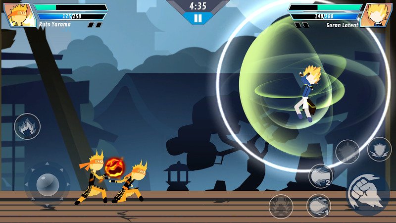 Stick Hero Fighter - Supreme Dragon Warriors v1.1.8 MOD APK (Unlimited Skill) Download