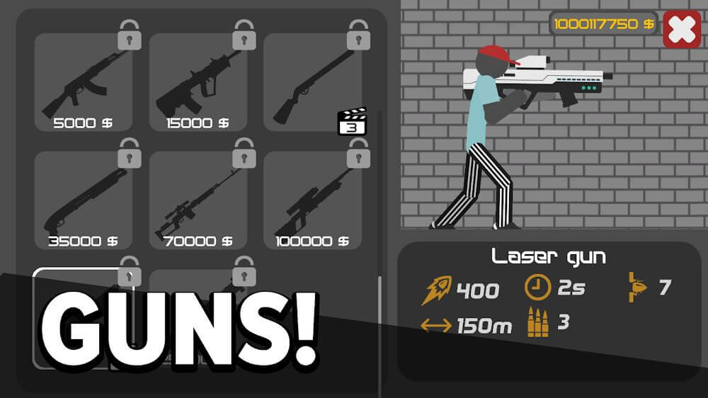 Stickman Backflip Killer 5 v0.8.1 MOD APK (Unlimited Money)