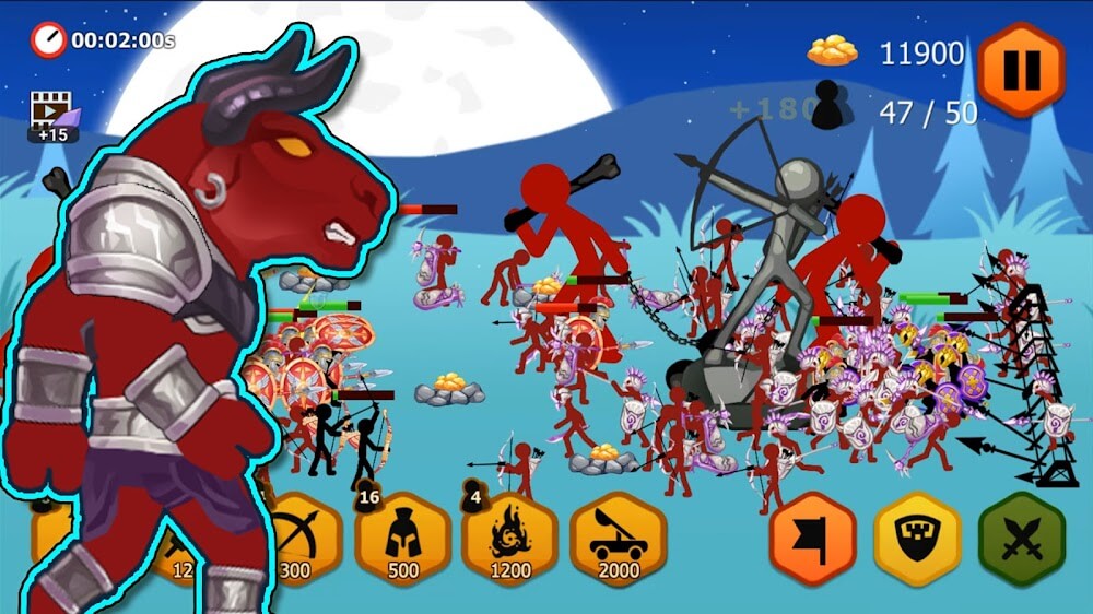 Stickman Battle 2 v156 MOD APK (Free Rewards)