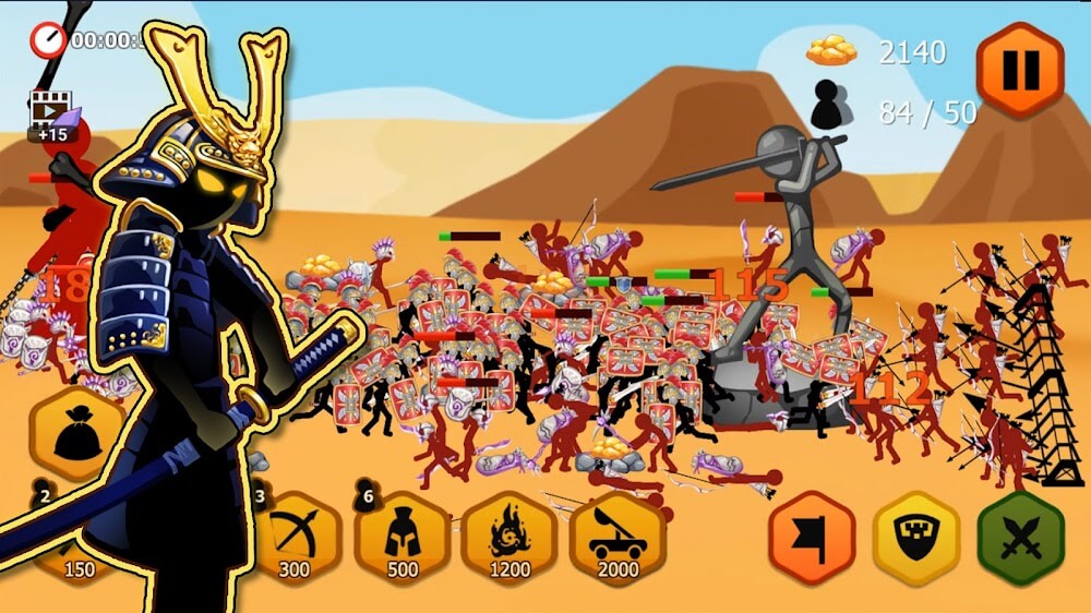 Stickman Battle 2 v156 MOD APK (Free Rewards)