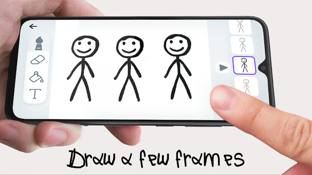 Stickman: Draw Animation v5.3.0s MOD APK (Premium Unlocked)