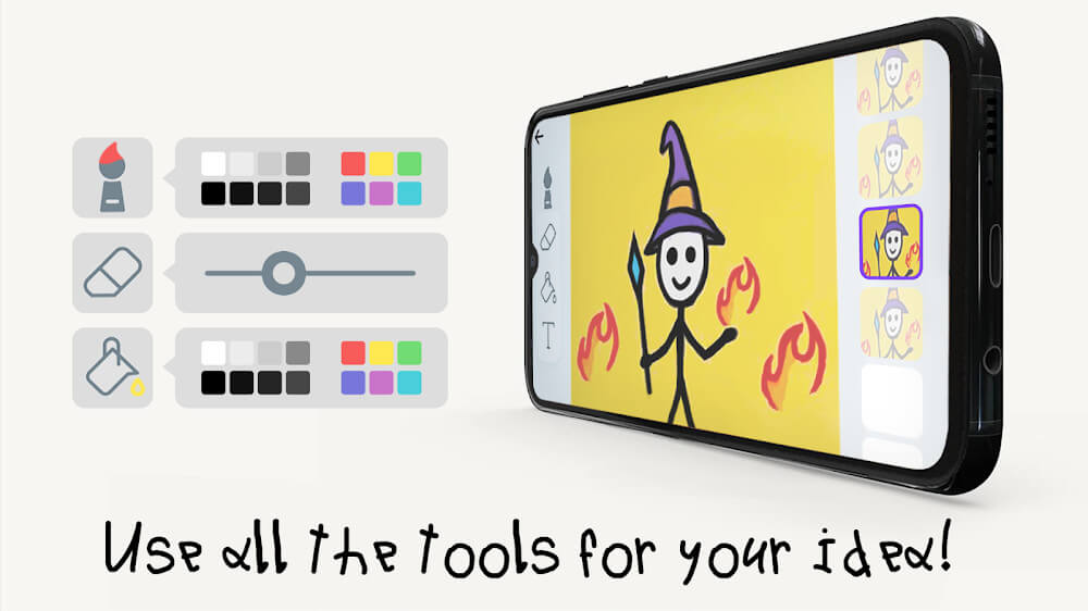 Stickman: Draw Animation v5.3.0s MOD APK (Premium Unlocked)