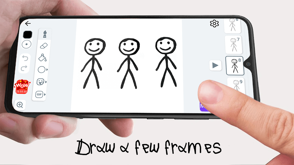 Stickman: Draw Animation v5.3.3s MOD APK (Premium Unlocked)