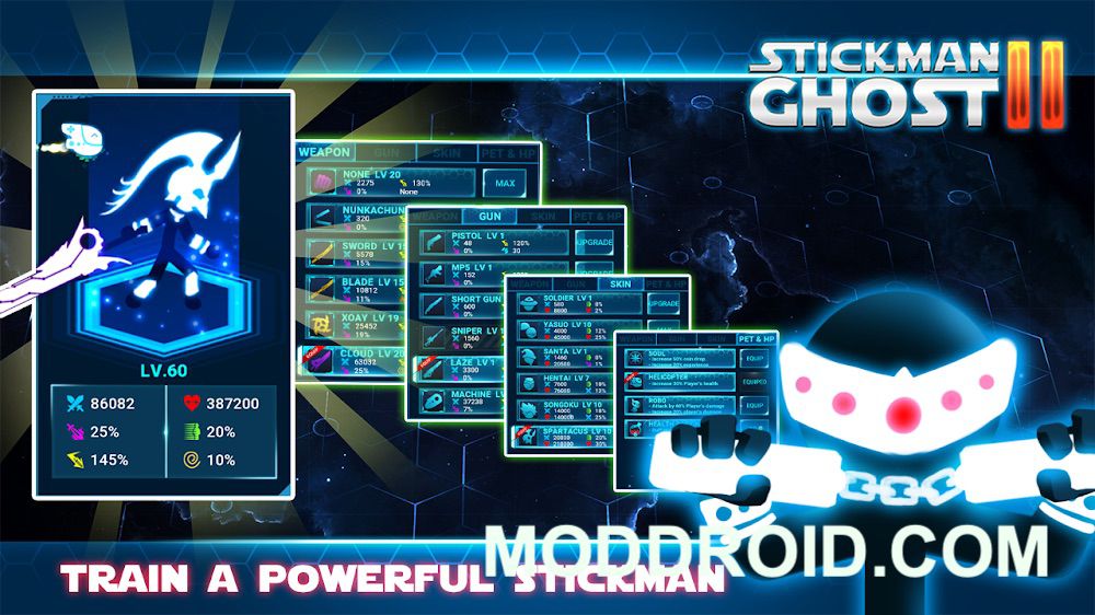 Stickman Ghost 2 v7.6 MOD APK (Menu/Free Shopping)