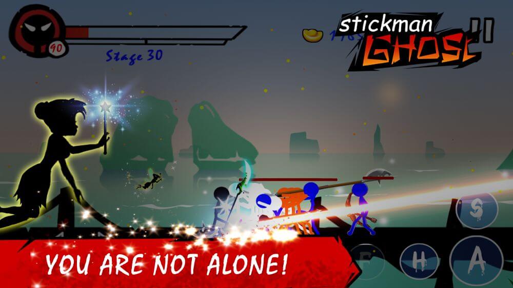 Stickman Ghost v3.4 MOD APK (God Mode)