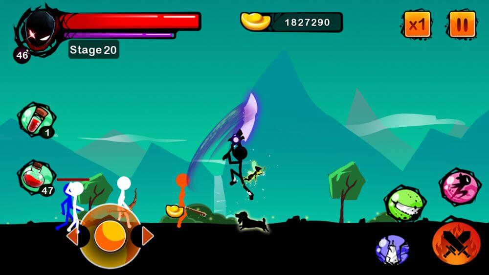 Stickman Ghost v3.4 MOD APK (God Mode)