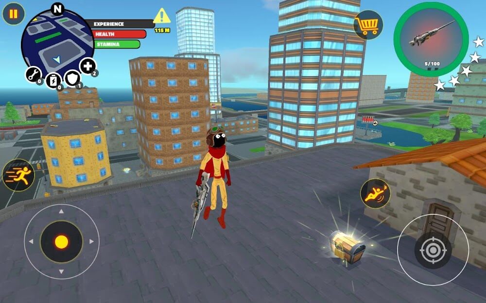 Stickman Superhero v2.0.5 MOD APK (Unlocked All Items)