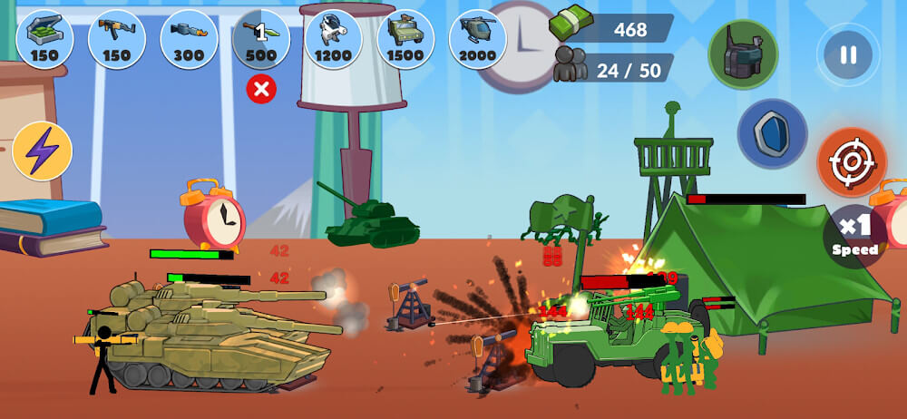 Stickman World Battle v1.24 APK + MOD (Free Purchase)