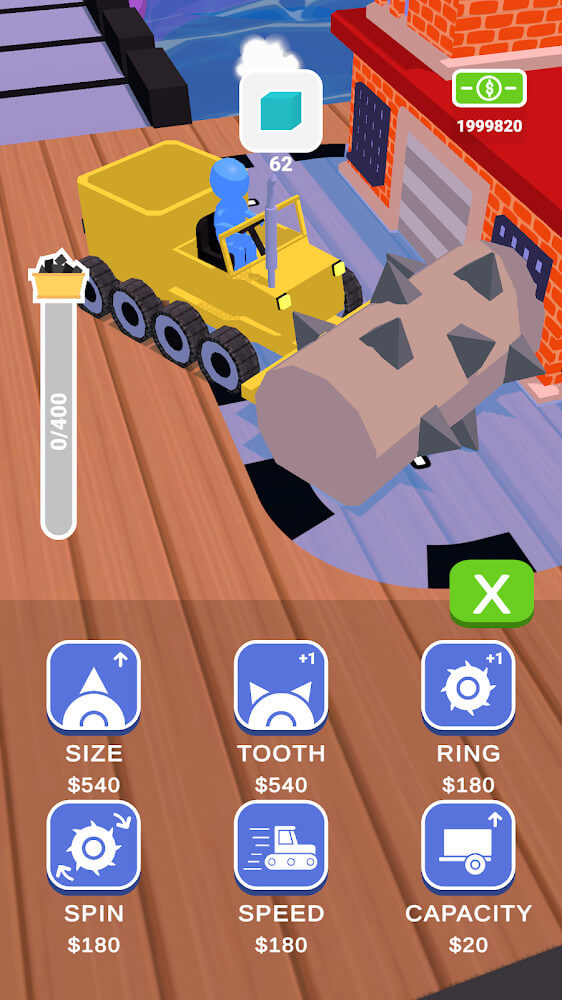 Stone Miner v2.12 MOD APK (Free Shopping)