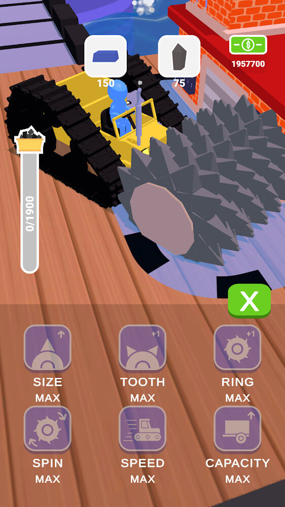 Stone Miner v2.12 MOD APK (Free Shopping)