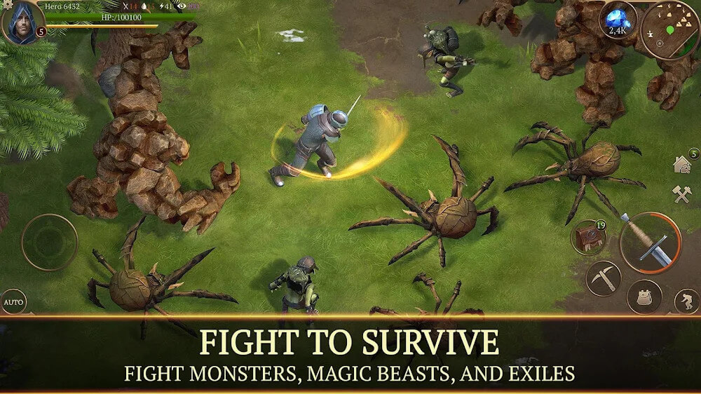 Stormfall: Saga of Survival v1.15.0 MOD APK (Dumb Enemies)