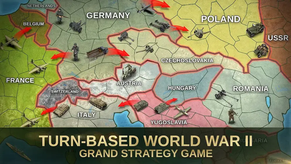 Strategy&Tactics 2: WWII v3.1.8 MOD APK (Unlimited Money)