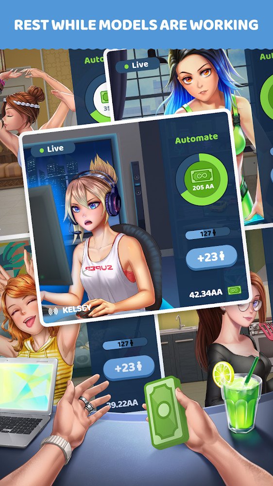 Streamgirls Inc. v0.68 MOD APK (Unlimited Money) Download for Android