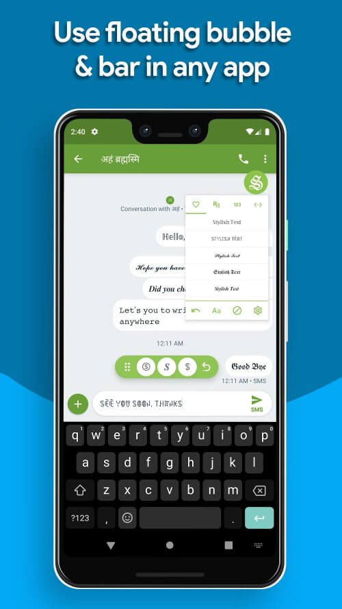 Stylish Text v2.6.1-gms MOD APK (Premium Unlocked)