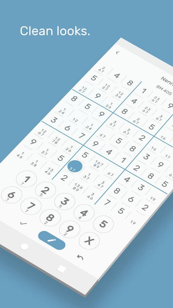 Sudoku - The Clean One v2.3.3 MOD APK (Themes Unlocked)