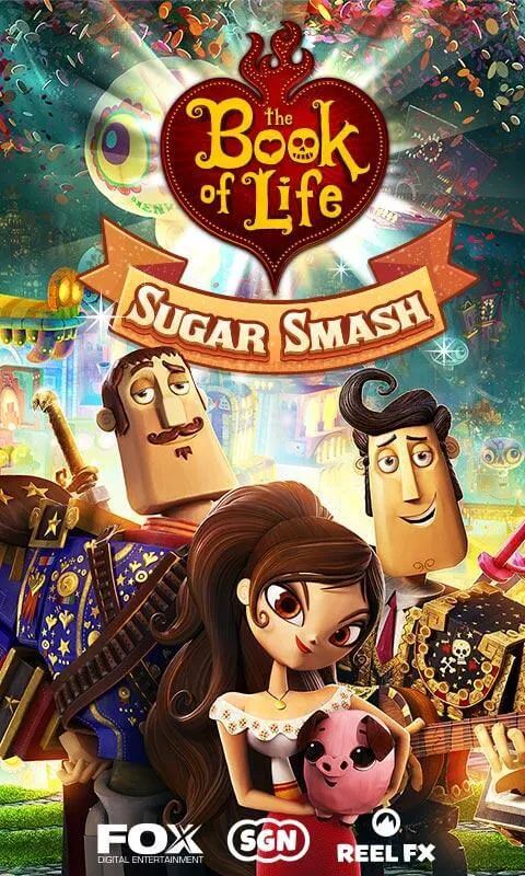 Sugar Smash: Book of Life v3.133.1 MOD APK (Unlimited Money)