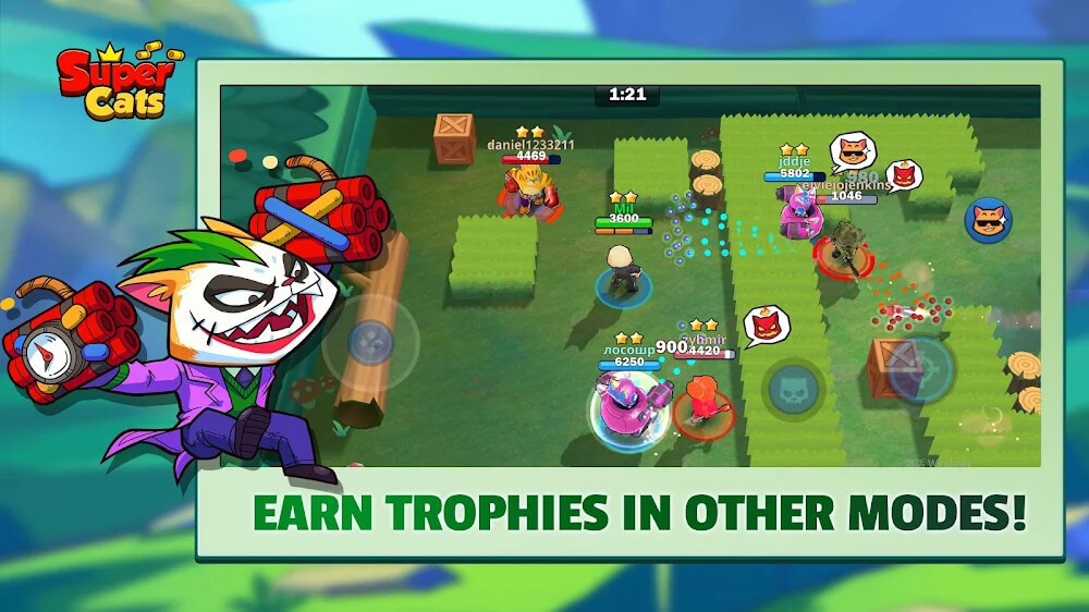 Super Cats v1.0.135 MOD APK (Map Hack)