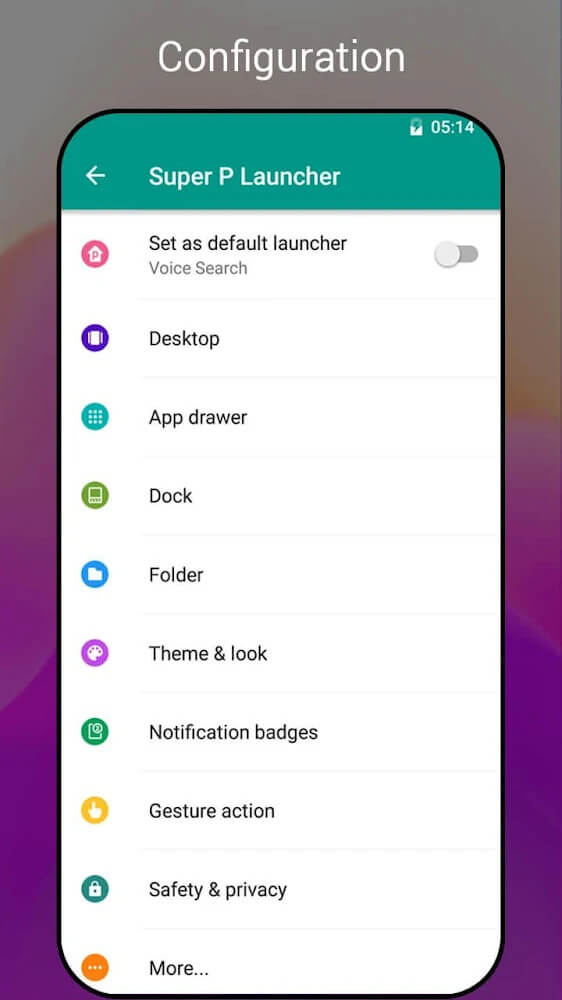 Super P Launcher v8.8 MOD APK (Premium Unlocked)