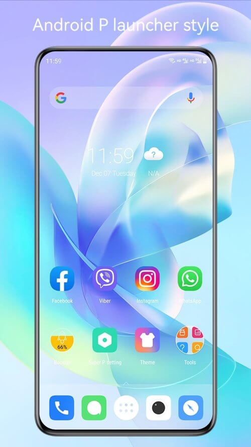 Super P Launcher v9.5 MOD APK (Premium Unlocked)