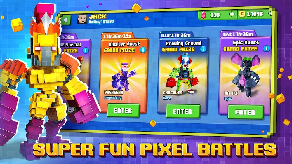 Super Pixel Heroes 2022 v1.3.142 MOD APK (Unlimited Money)