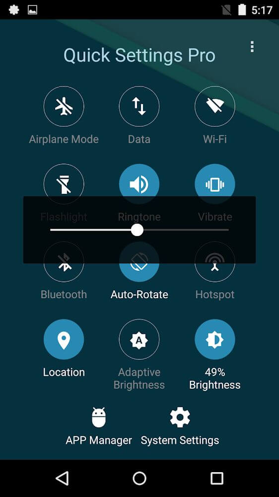 Super Quick Settings Pro v7.2 APK (Paid)