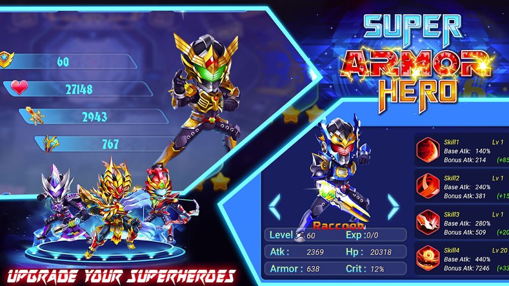 Superhero Armor v1.1 MOD APK (Unlimited Money)