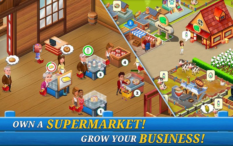 Supermarket City v5.3 MOD APK (Unlimited Money) Download for Android