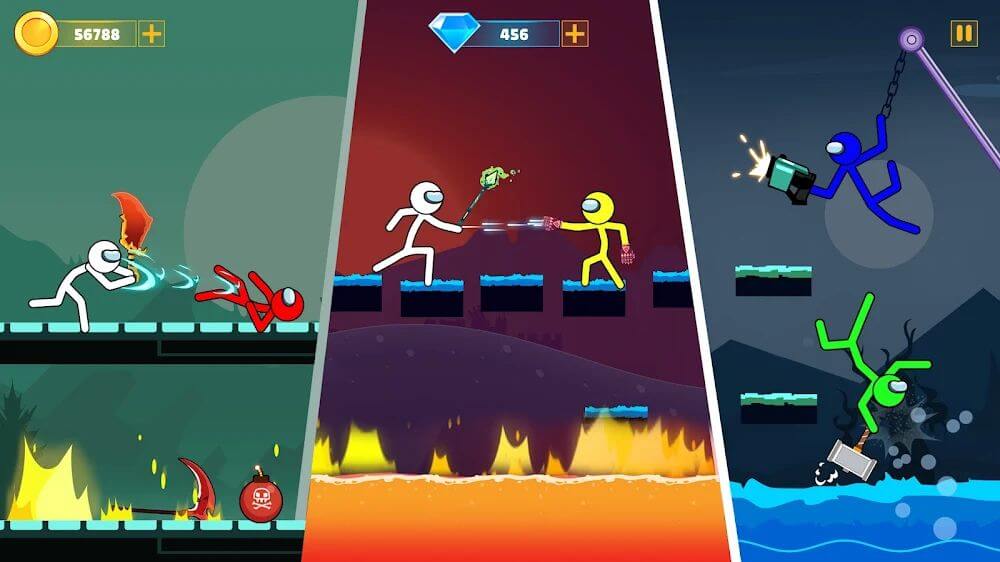 Supreme Stickman Battle v3.0.0 MOD APK (Unlocked Skins, Speed)