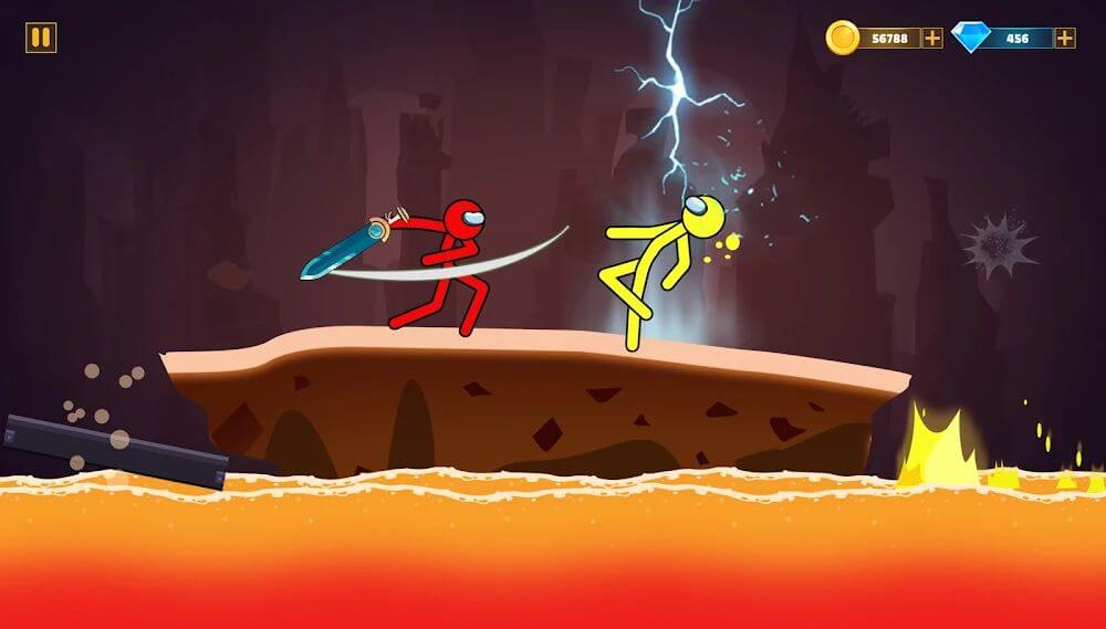 Supreme Stickman Battle v3.0.0 MOD APK (Unlocked Skins, Speed)