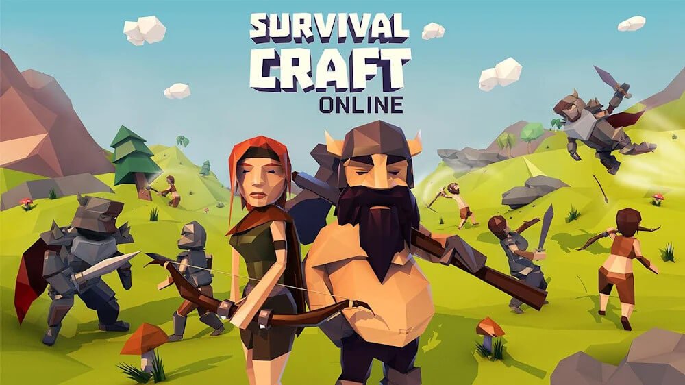Survival Craft Online v1.5.3 MOD APK (Easy Craft/Powerful Weapons)